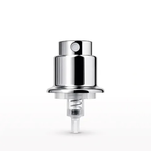 Pumpe AUT 90 mcl FEA 15 Silber glänzend mit Platte (Selbfalzpumpen)